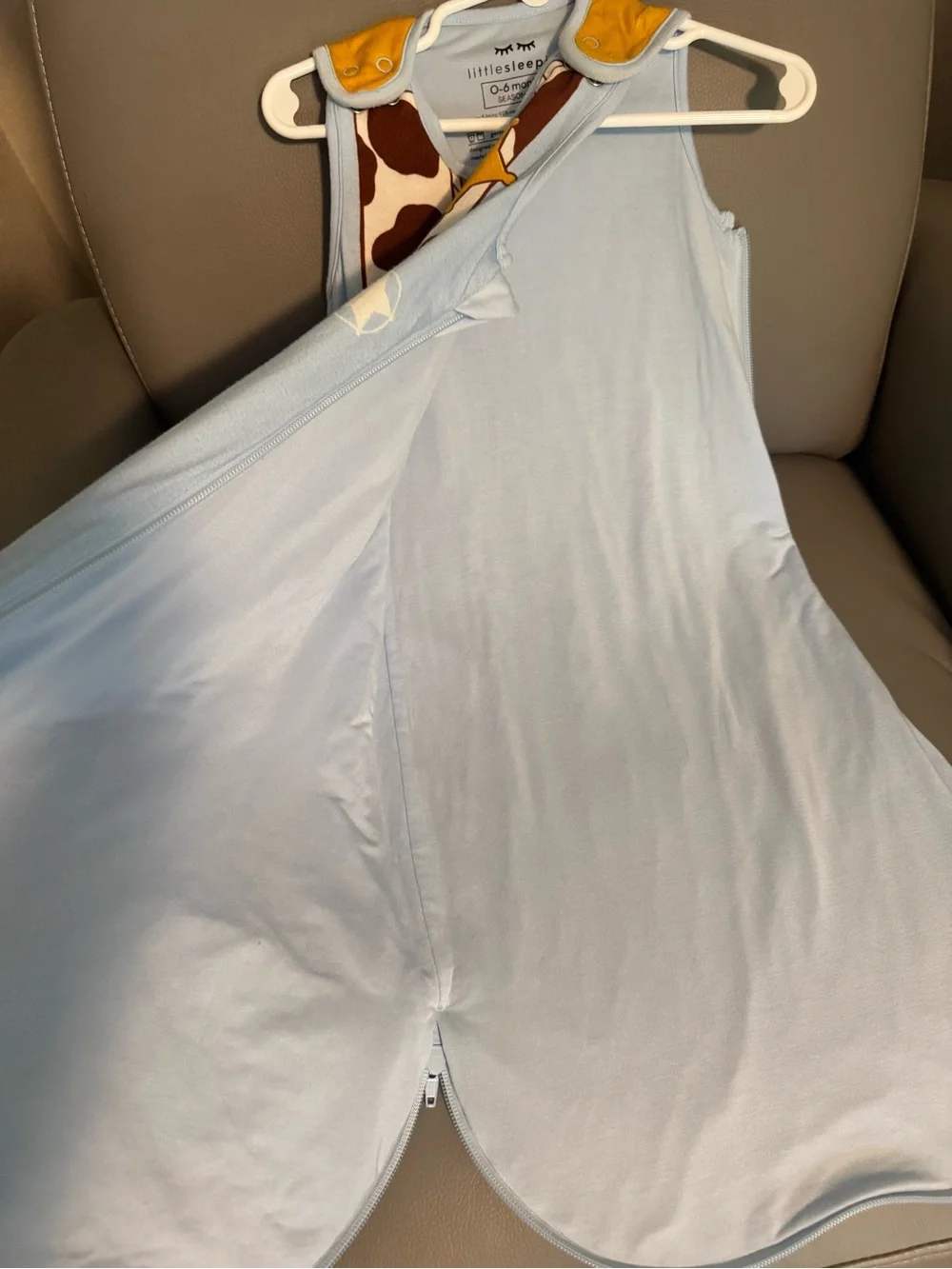 Little Sleepies Woody Sleepsack 0-6 Seasonless